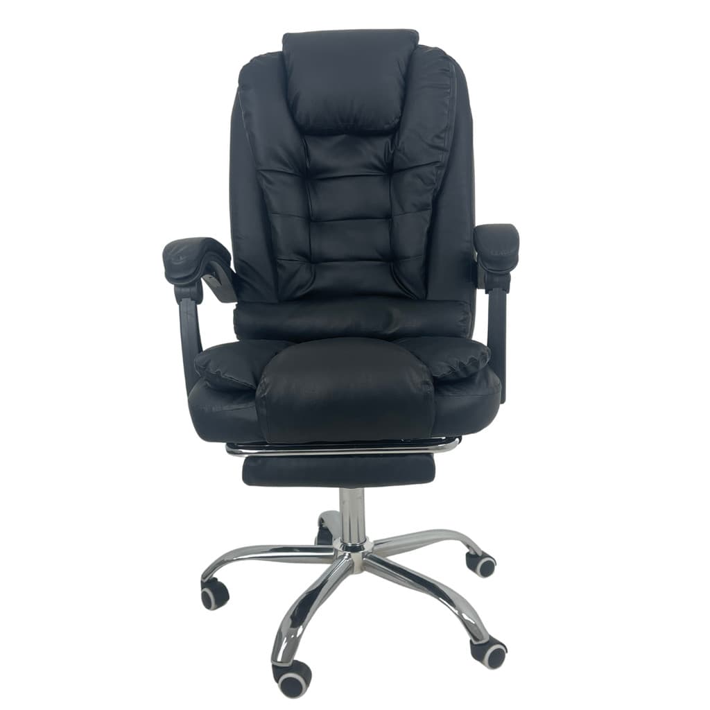 Cadeira de Escritório Presidente Soft Ergonômica Apoio Para Pés