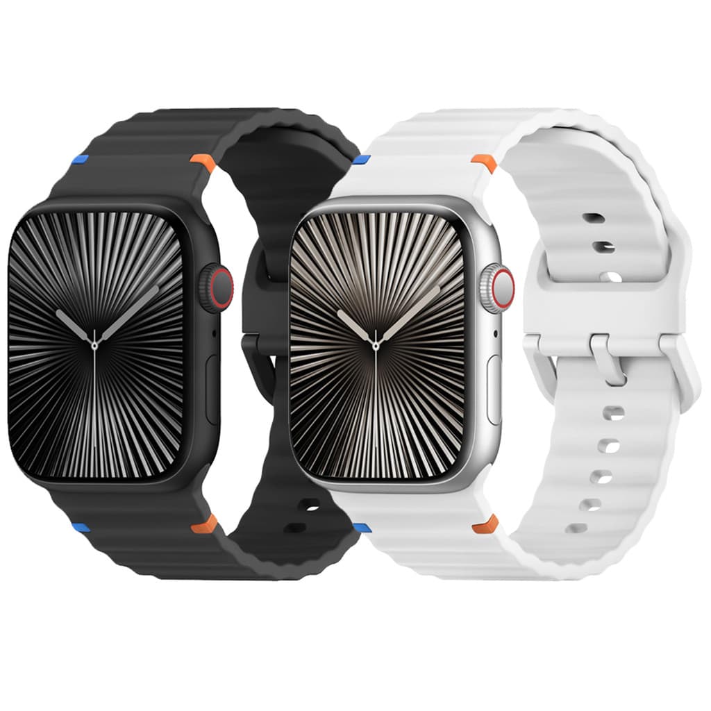 Pulseira para iwatch Apple Watch Ultra 3 2 49mm Series 11 10 9 8 7 SE 6 5 4 3 40mm 44mm 41mm 45mm 42mm 46mm de Silicone