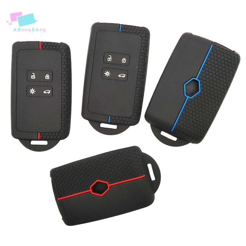 Abongbanghn Capa De Silicone Para Chave De Carro , Captur Koleos Kadjar Arkana Megane Dacia Duster Sandero Stepway , Con