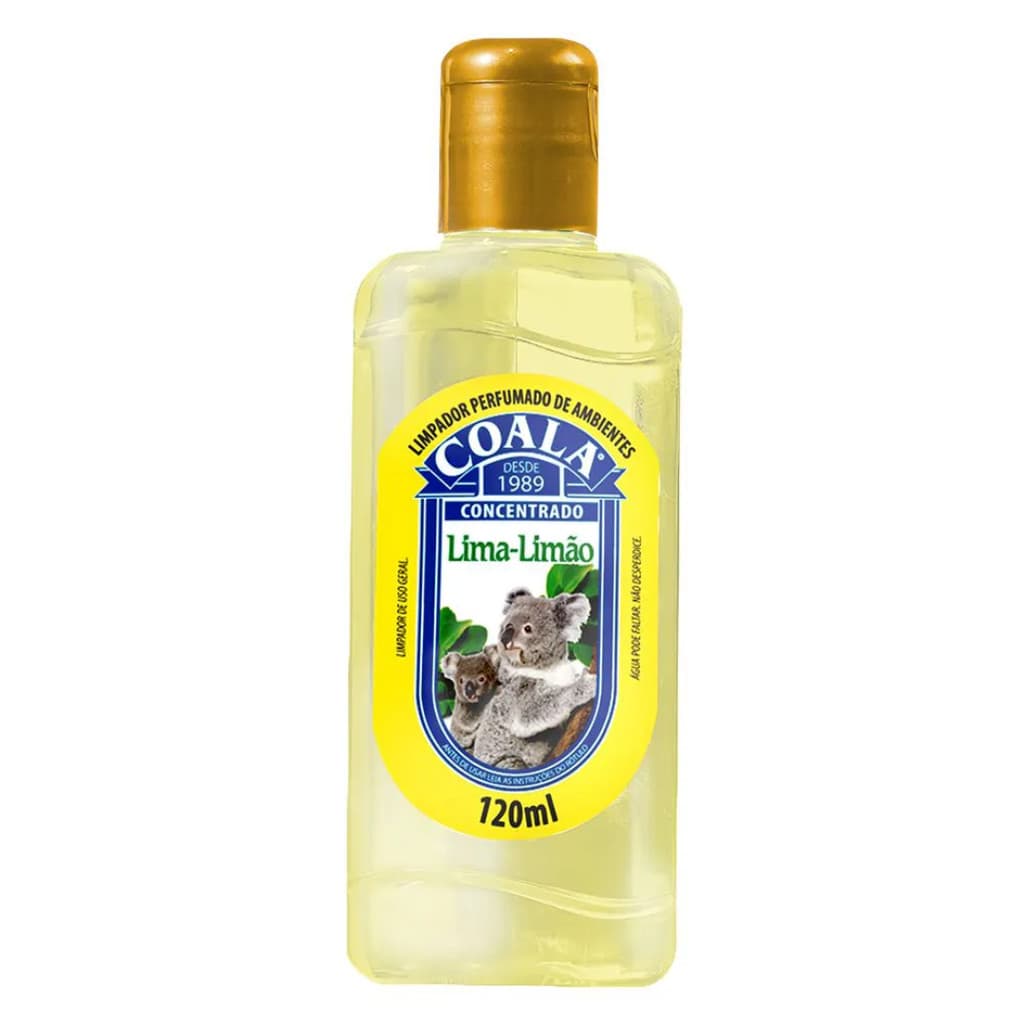 Limpador Lima Limão 120ml Coala - Cheiroso e Durador