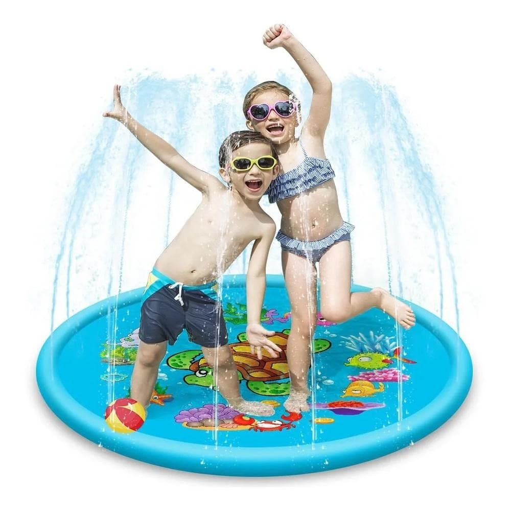 Piscina Infantil Inflável com Chafariz Pulverizador