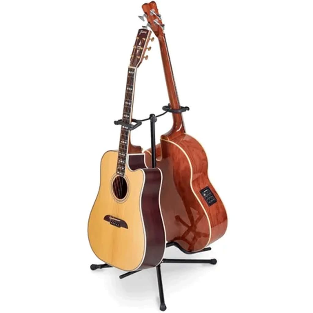 Suporte Duplo Para 2 Violão Guitarra Contra Baixo Viola