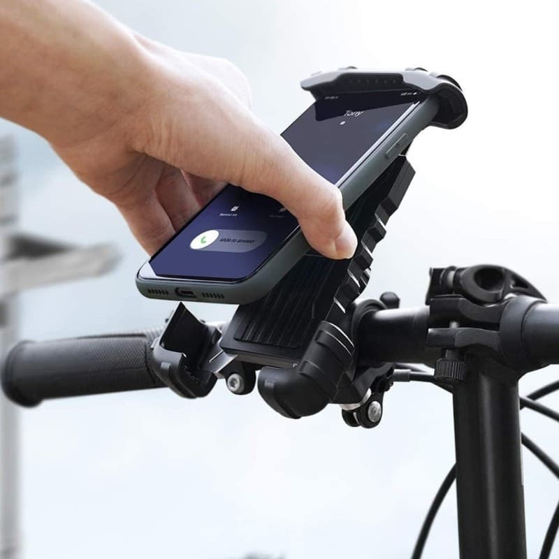 Doublebuy Motocicleta Suporte Do Telefone Extensor Adaptador Moto Espelho Retrovisor Montar Móvel Haste De Fixação 17mm