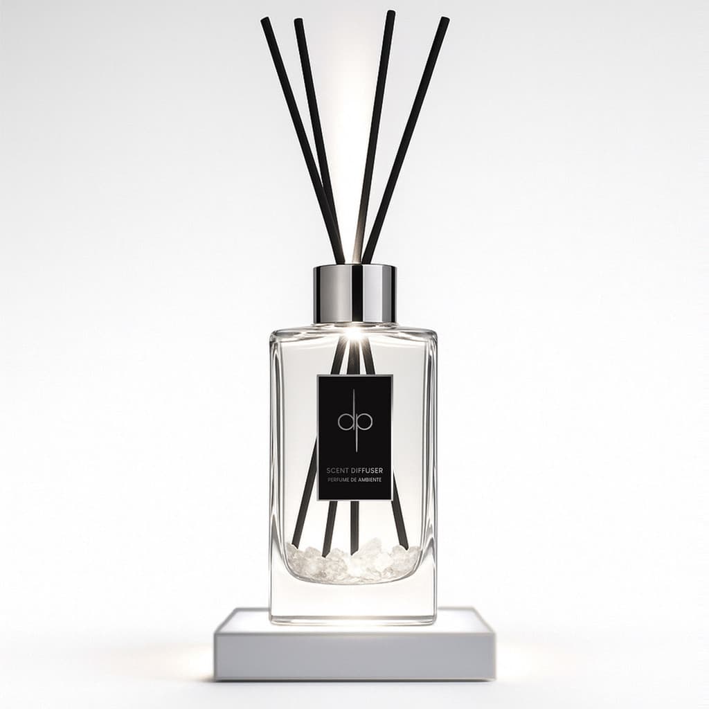 Kit Lavabo - Difusor & LED iluminador I Crystal (Chá Branco)