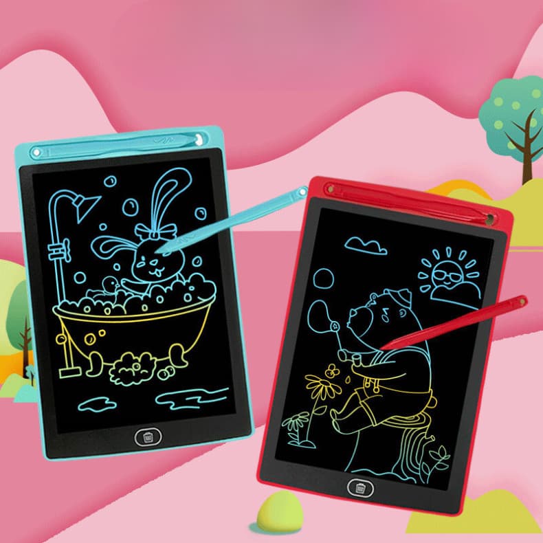 5a20 peças–Lousa Mágica Eletrônica LCD Colorida 8.5 Polegadas Tablet Infantil para Desenhar e Escrever