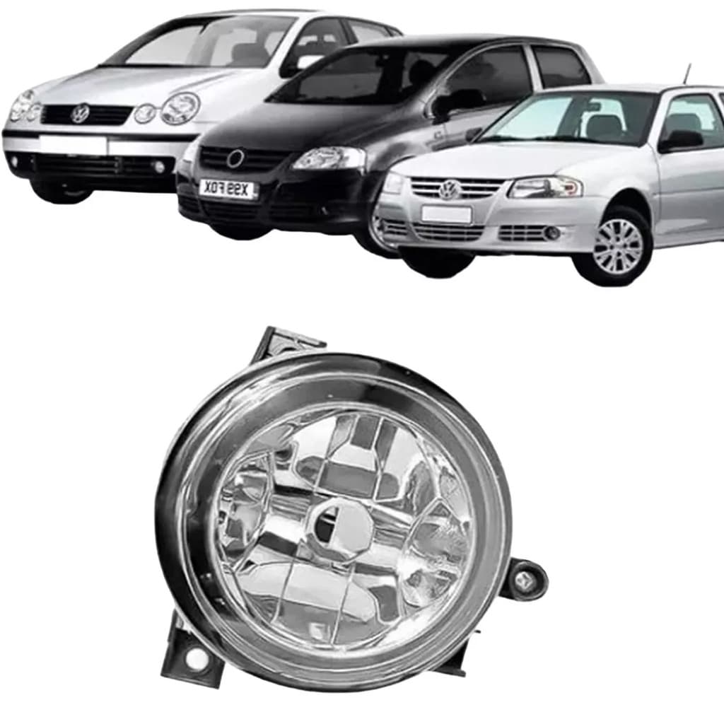 Farol de Milha Auxiliar Neblina Lado Direito Gol G4 06/2014 Parati G4 06/2013 Saveiro G4 06/2010 Suits - FUN340