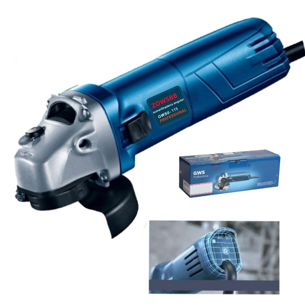 Esmerilhadeira Angular Lixadeira Disco De Corte  bosch 980w GW6-115