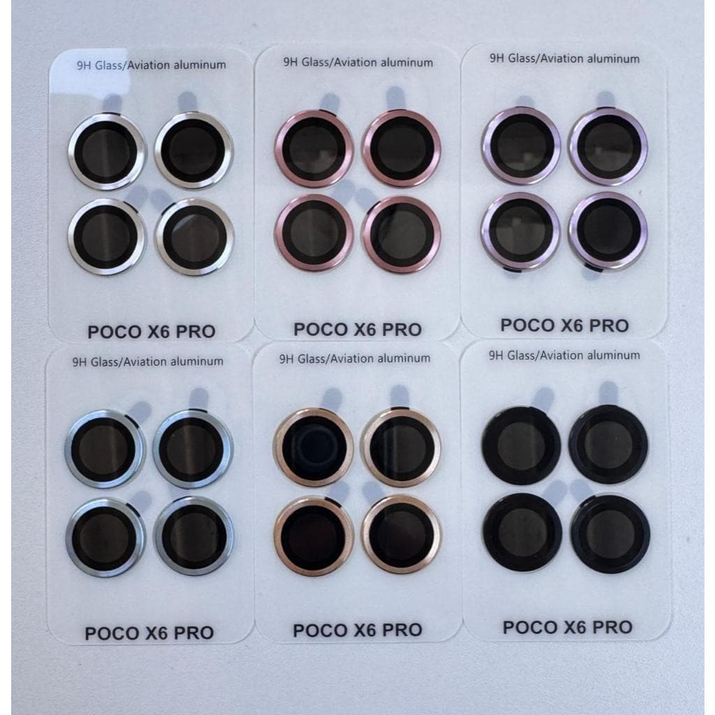 KIT Película Da Câmera Protetora Para Xiaomi Poco C65 C75 M7 , Redmi 13C , 14C , A4 , Note 13 14 Pro  / PL20 -2