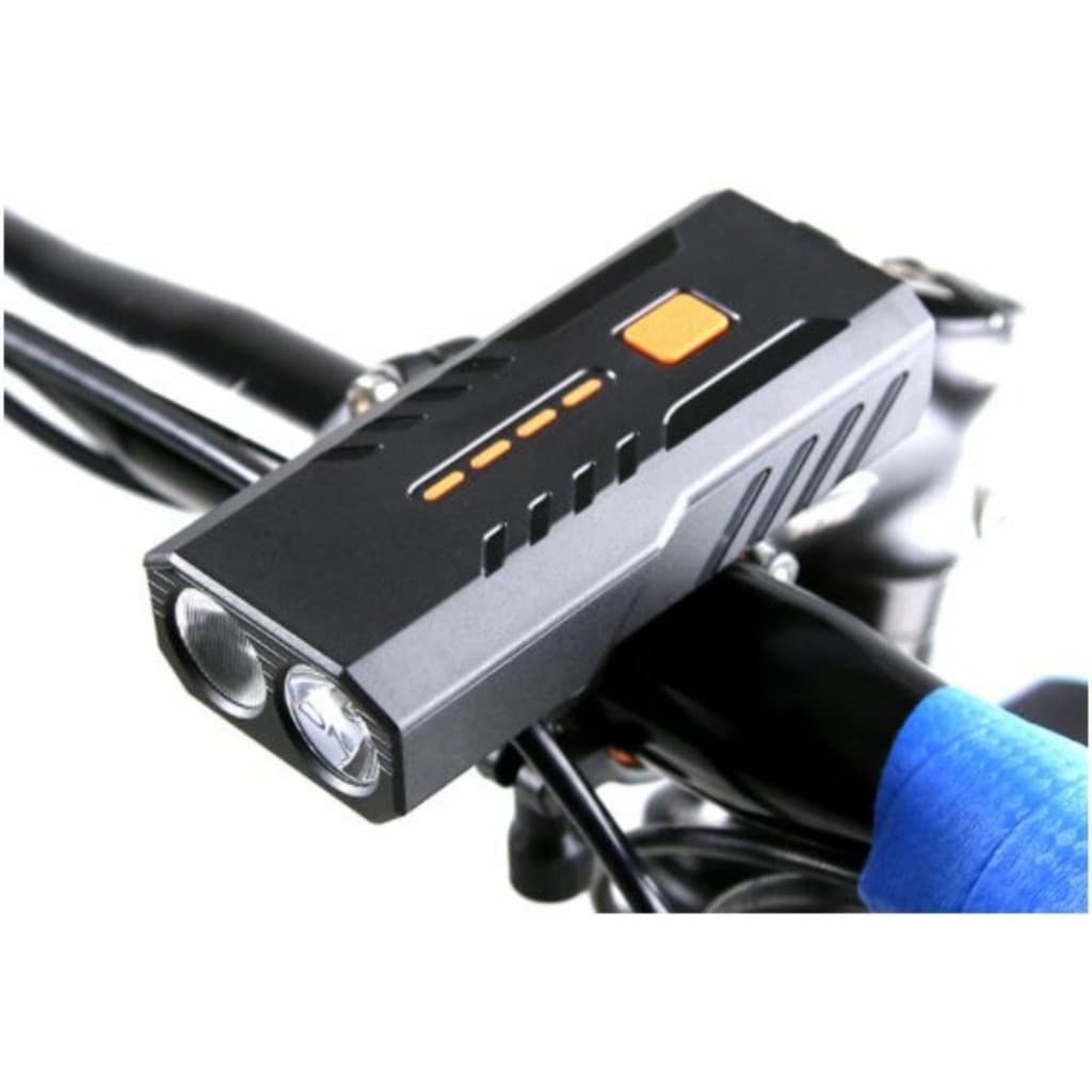 Lanterna Bike Farol 700 Lumes E Lanterna Recarregável Bc25