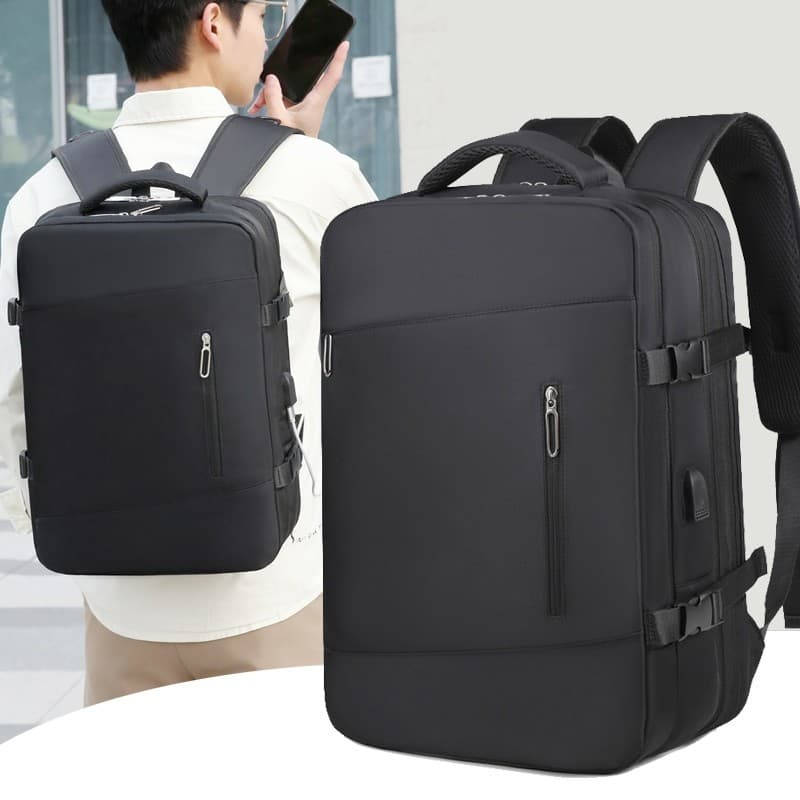 Mala Bolsa Mochila Executiva Para Viagem Expansível Super Grande