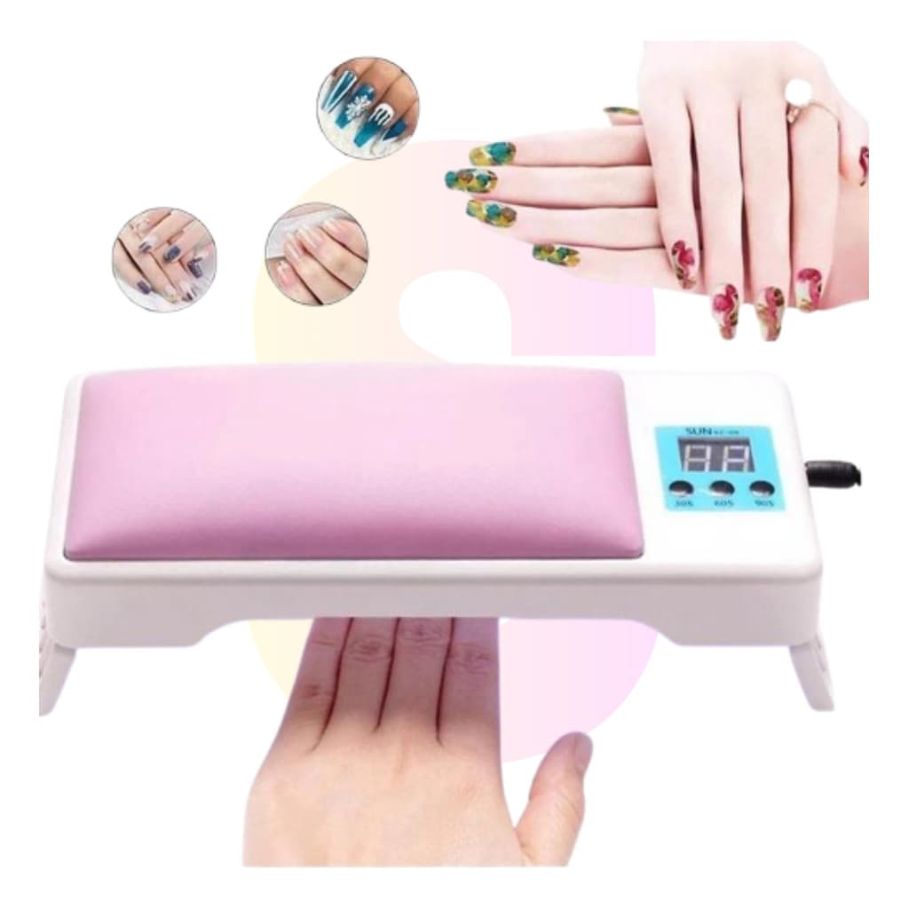 Cabine De Led Uv Apoio De Mão Base Flexivel Bivolt Portátil