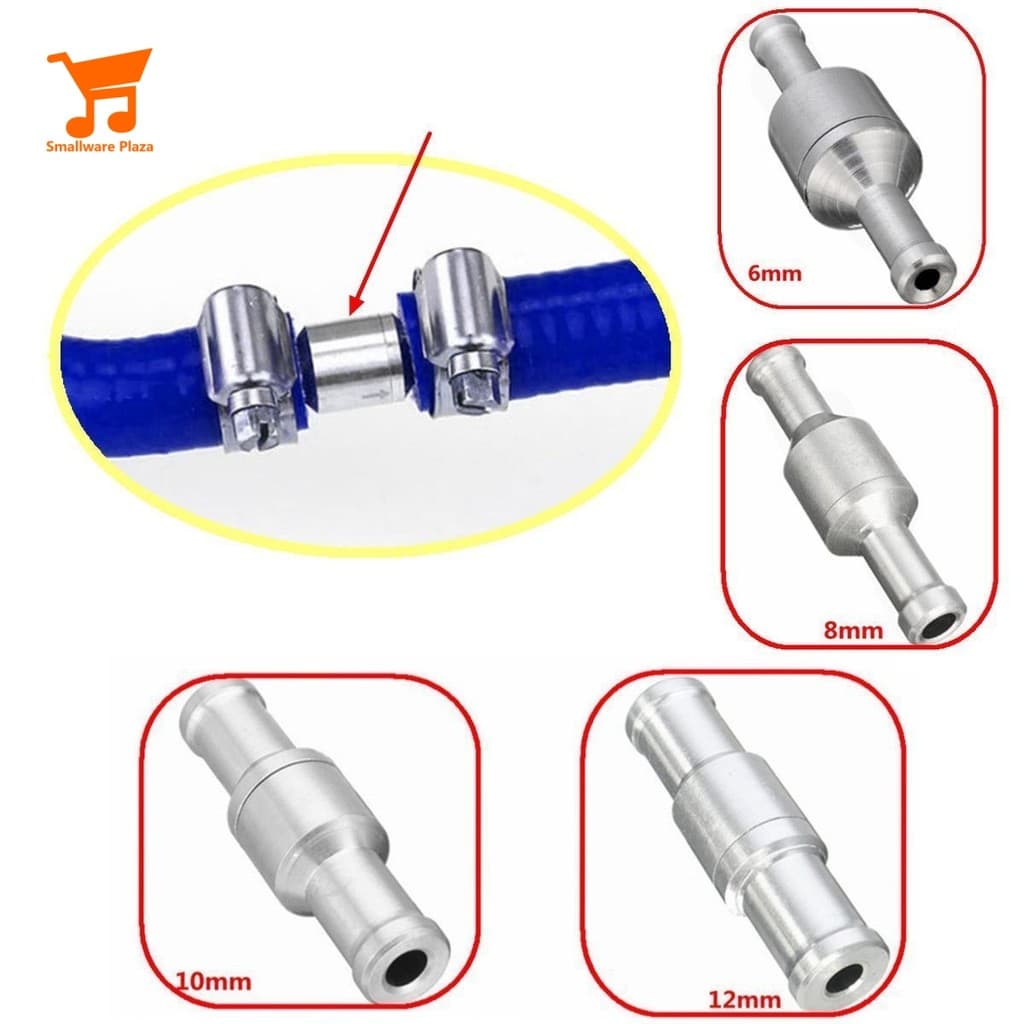 Válvula De Retenção Em Linha Unidirecional De 6/8/10/12 Mm , Combustível Sem Retorno , Óleo Diesel , Gás , Ar , Água