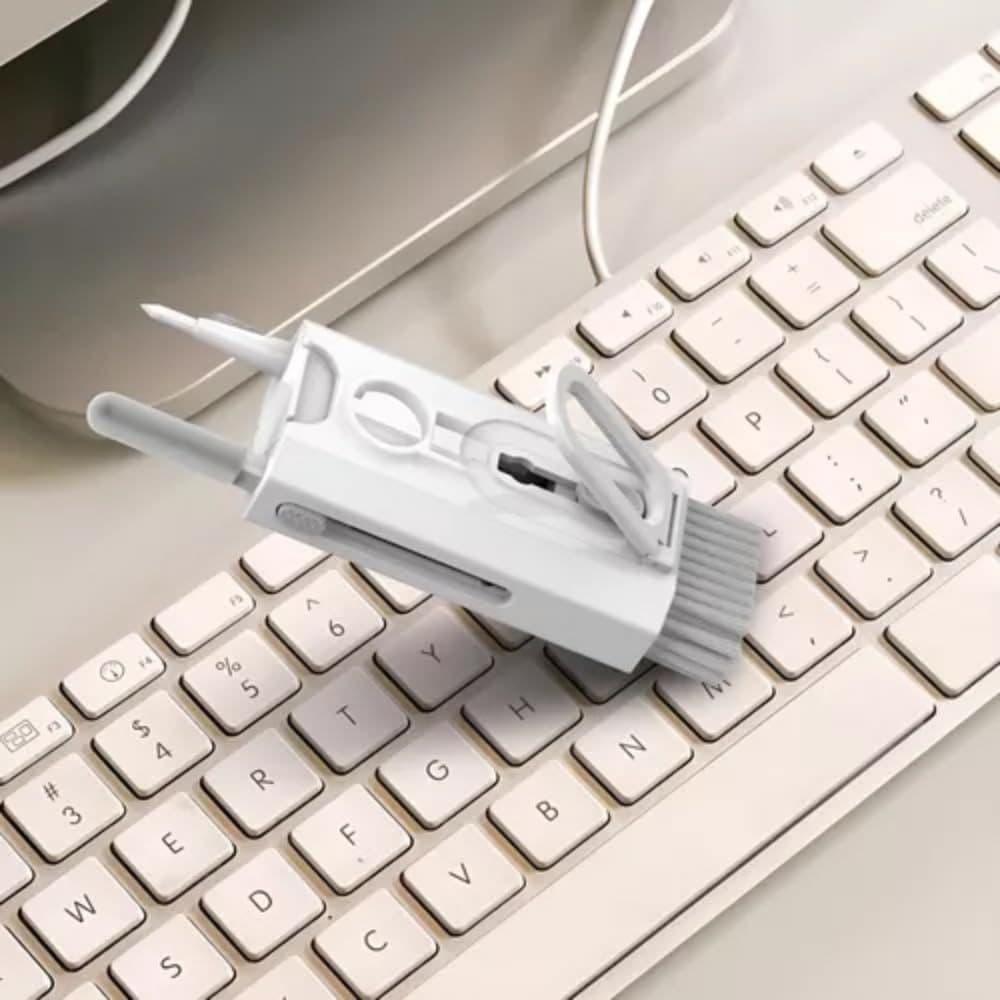 Kit Escovas Limpeza Teclado Notebook Portátil alta densidade Remoção Sujeiras áreas Escovinhas
