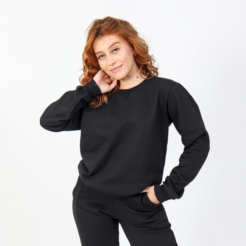 Blusa Moletom Careca Feminina Tecido Premium
