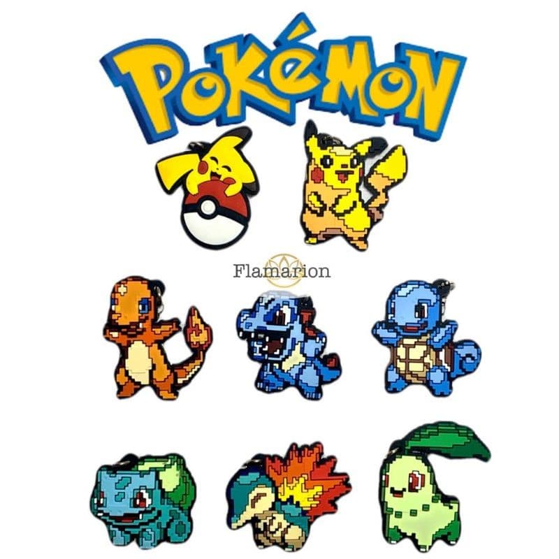 Chaveiro Personagem Pokemon Anime Games Pikachu