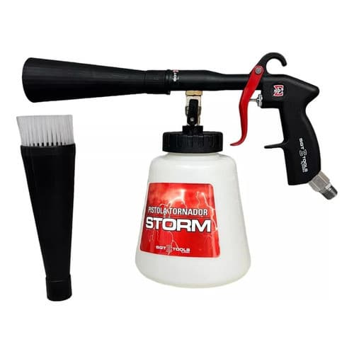 Pistola Limpeza Tornador Rolamentado Automotiva Higienização