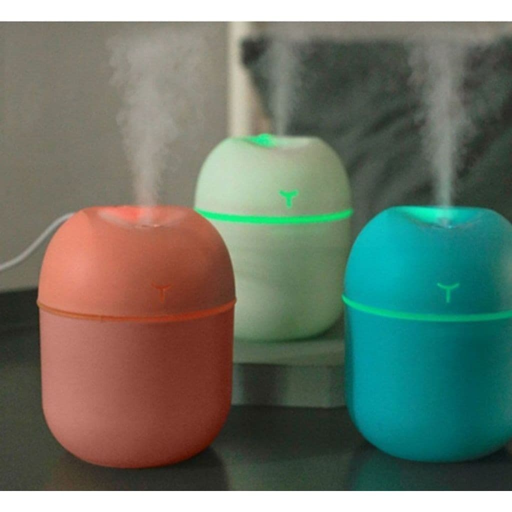 Mini Umidificador Difusor Aromatizador EGG Portátil USB LED