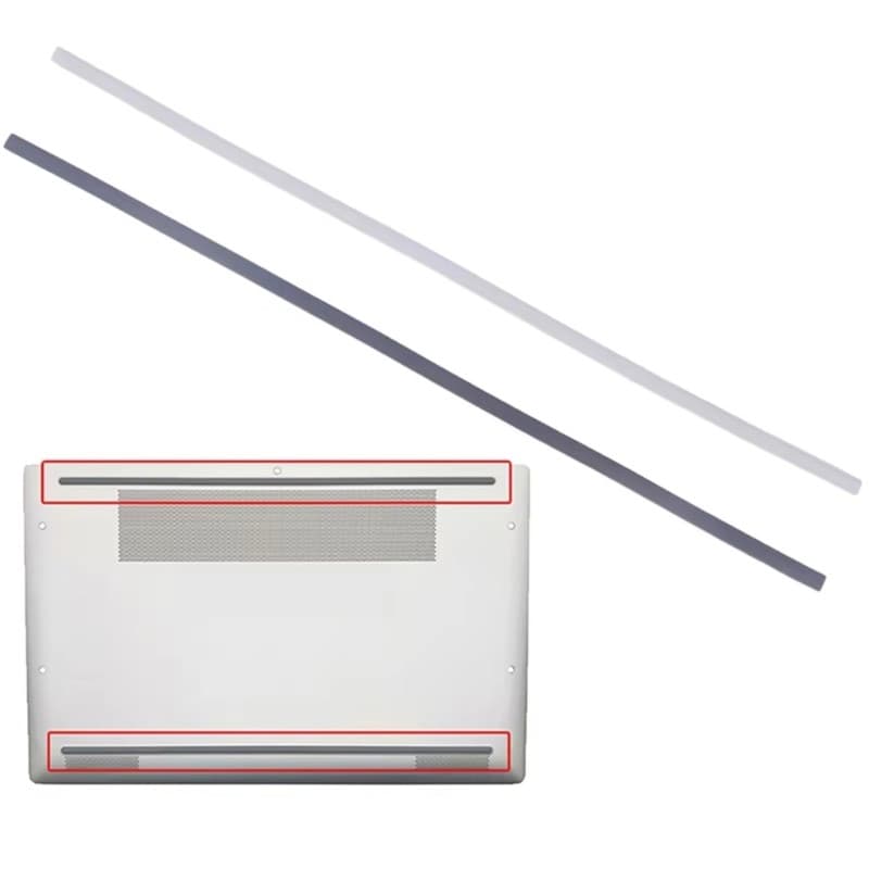 Almofadas Antiderrapantes Silicone KOOL Para Almofada Pé Tampa Notebook 15DR