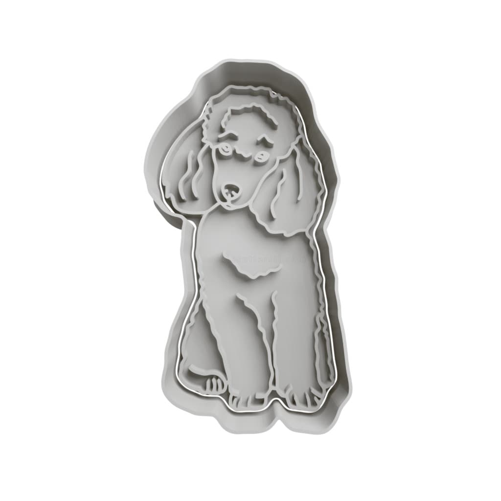 Cortador De Biscoito Cachorro Poodle - cachorro