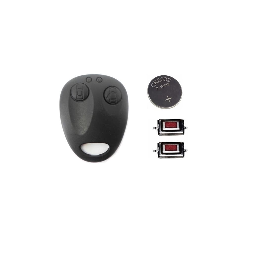 KIT CAPA FRONTAL DA CHAVE CONTROLE ALARME VECTRA CORUJINHA