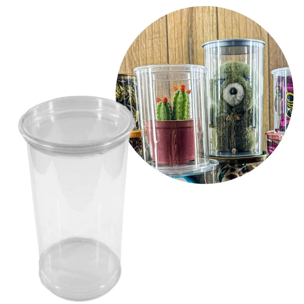 Caixa 12 Tubo Lata Pet 6 x 12 CM Lembrancinha Aniversário