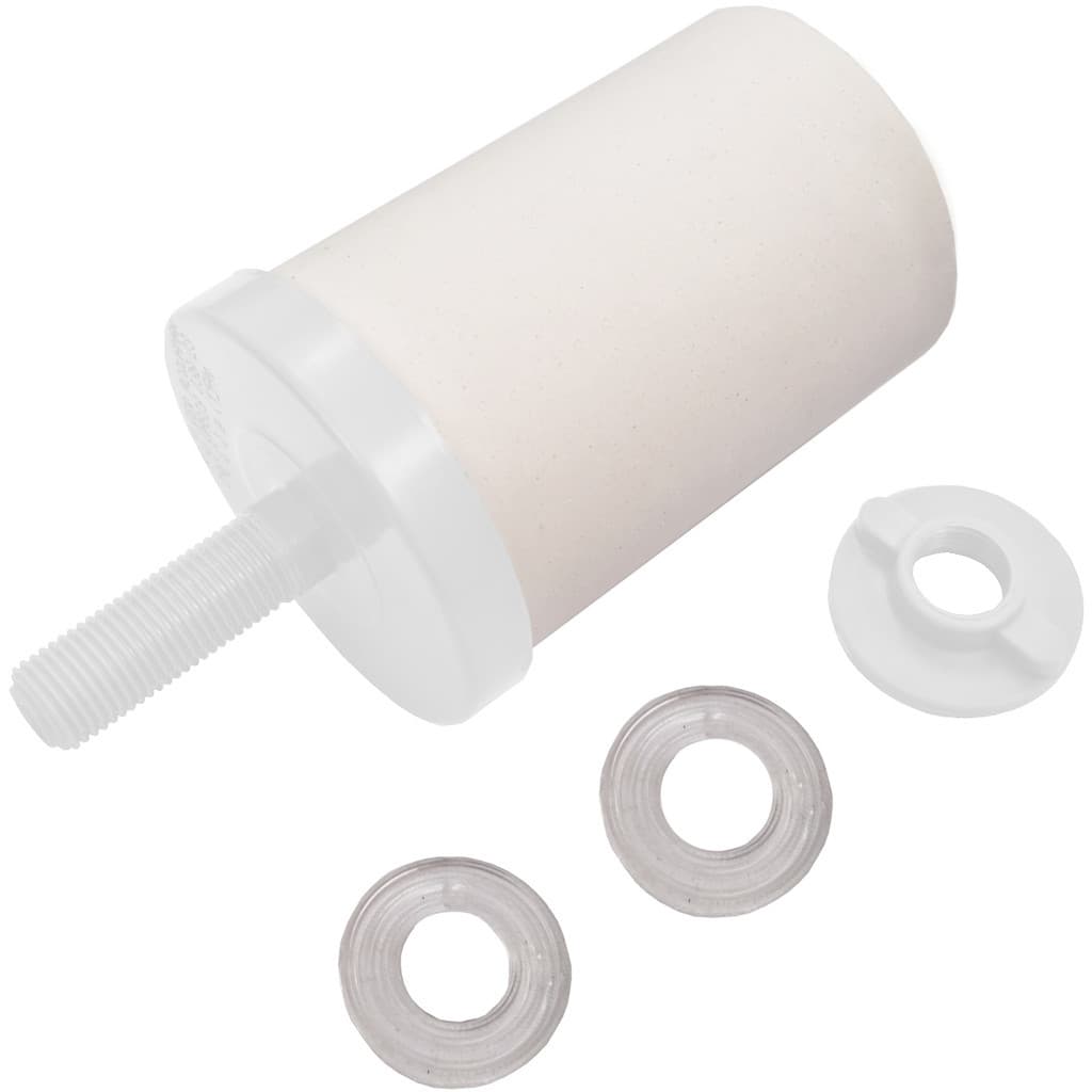 Vela Tradicional Cerâmica Filtragem Gravidade Compatível Filtro Barro Plástico Branca Velas Oasis