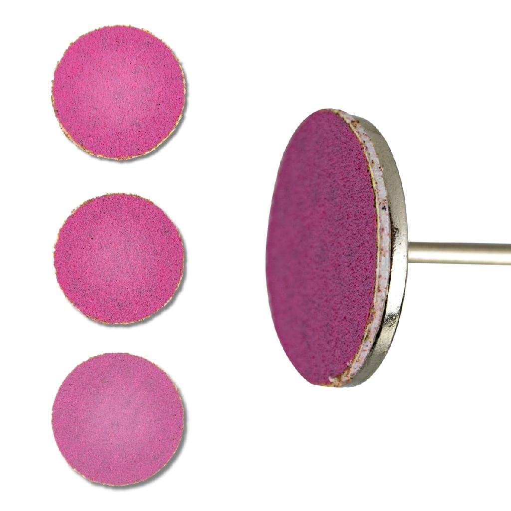 Kit 60 Adesivos Refil Lixa Disco 2,3CM 80/120/180 Unha Gel Fibra de Vidro Alongamento