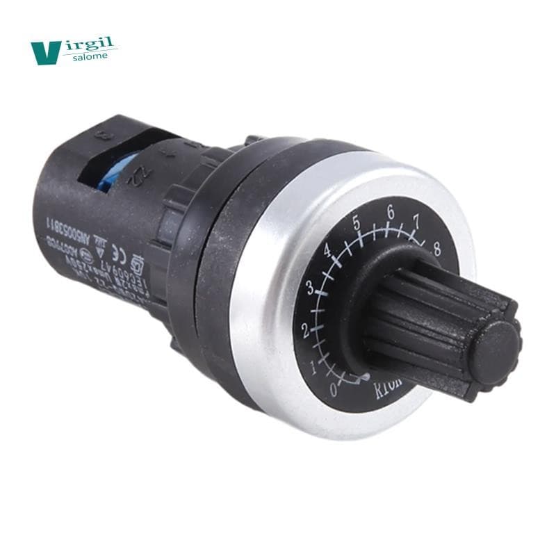 【new】Potenciômetro 10K 22mm Governador VSD VFD Para Inversor De Acionamento De Velocidade Variável Novo