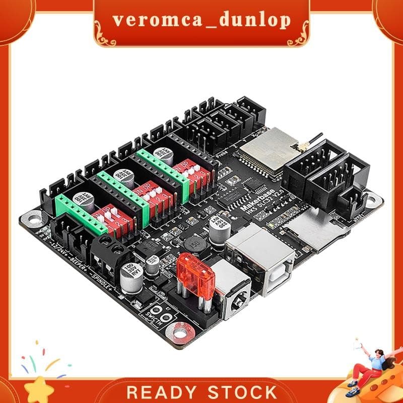 MKS DLC32 V2.0 Controle Offline 32Bits ESP32 WIFI GRBL TFT Desktop Relógio A Laser DIY Placa-Mãe Universal