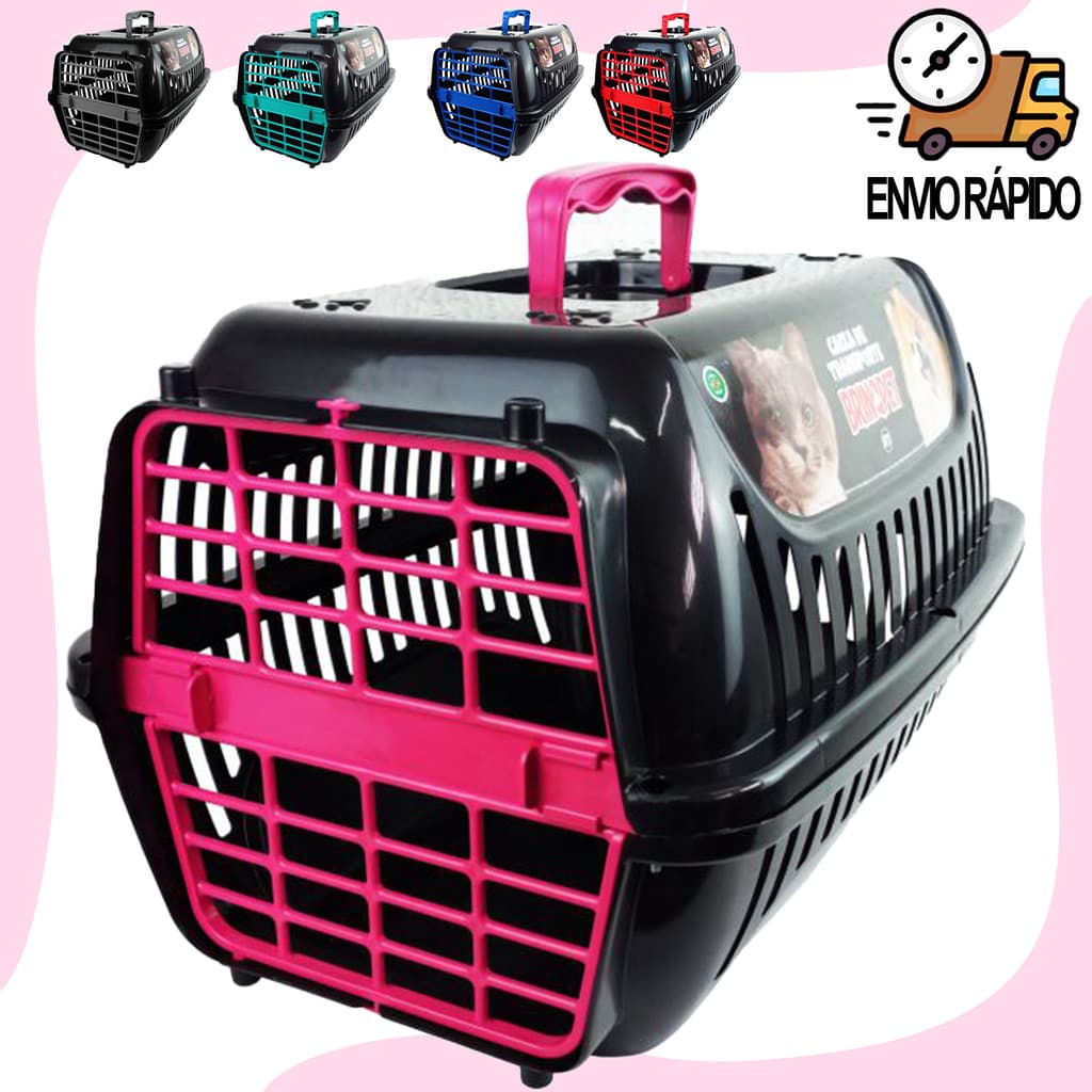 Caixa de Transporte Gatos Nº 1 Premium Cachorros Pequeno Barata