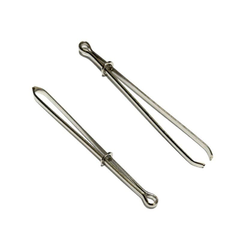 Passador Puxador de Cordão Elástico e Fitas Com Garra Metal