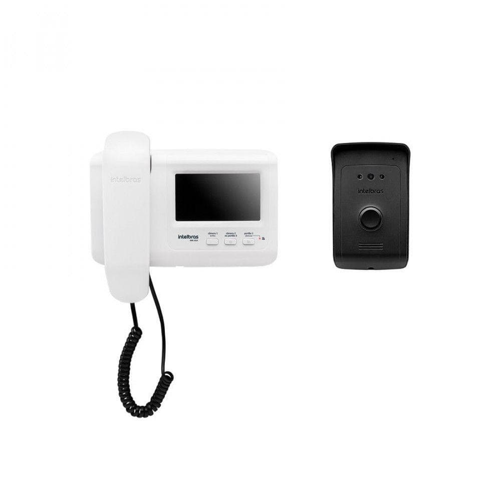 Vídeo Porteiro Intelbras Ivr1010 Branco/preto Bivolt