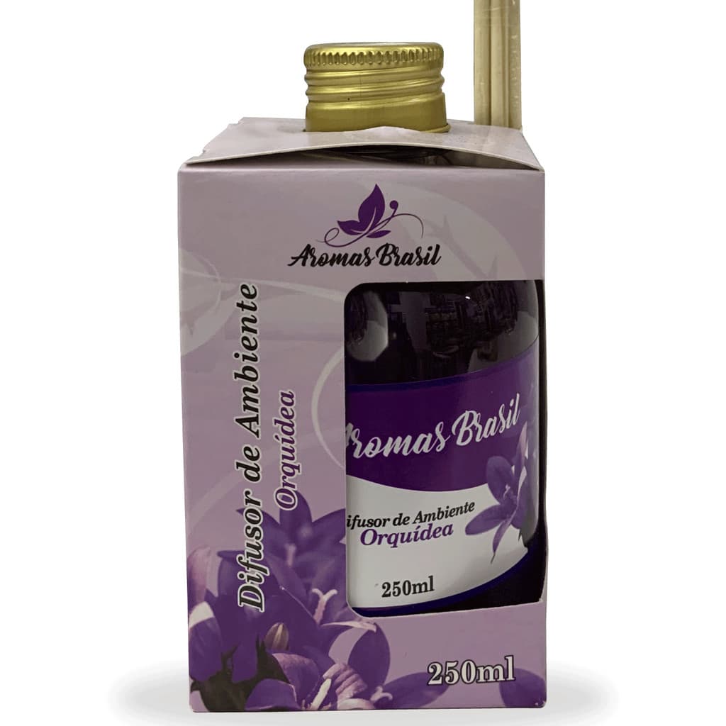 AROMATIZANTE DIFUSOR ORQUÍDEA 250ML AMAZÔNIA AROMAS