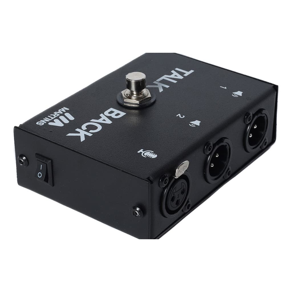 Pedal Talk Back Tb-3 Martins - Comunicação Banda In-ear
