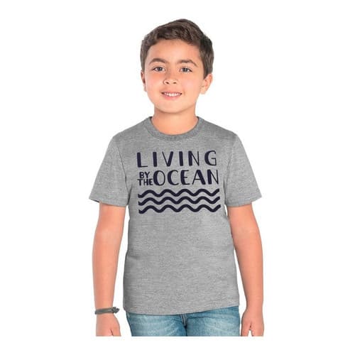 Camiseta Infantil Menino Rovitex Manga Curta Qualidade Estam