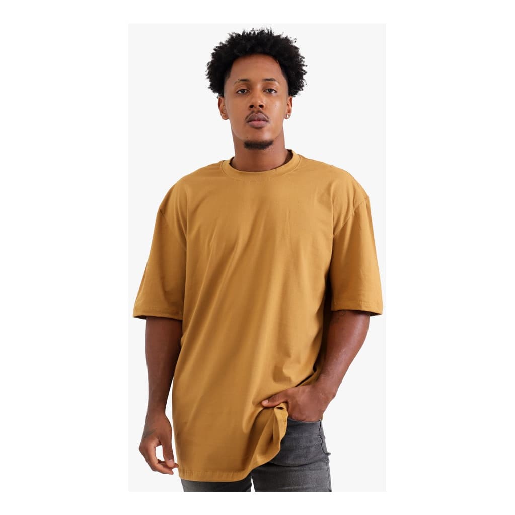 Camiseta Oversized Masculina Basica Streetwear Larga Algodão