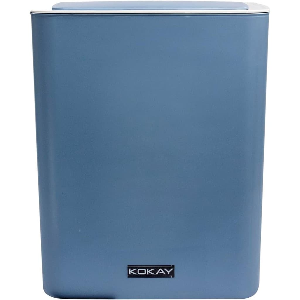 Lixeira Sensor Automática Banheiro Cozinha Lixo Inteligente Azul KOKAY