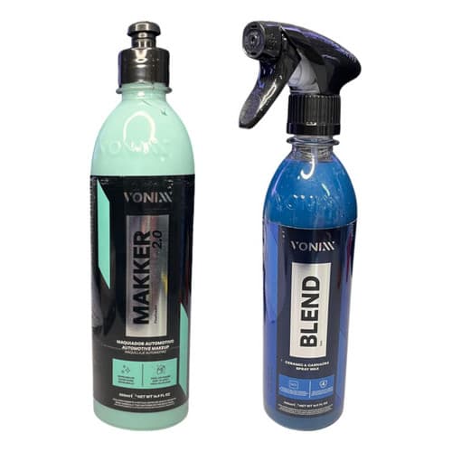 Makker Maquiador Automotivo Vonixx + Cera Blend Spray Vonixx 500ML