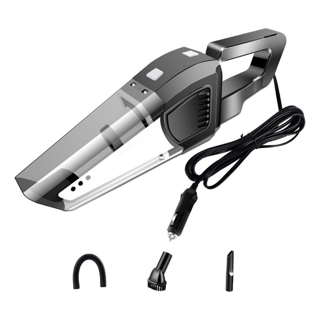 Aspirador De Pó Automotivo Potente 120w 12v Turbo Para Carro