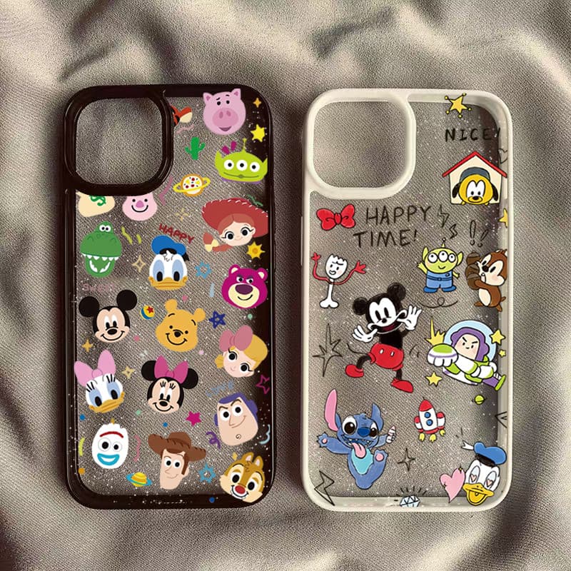 Capa De Telefone Para Samsung A05S A56 A26 A36 A15 A55 A06 A16 A35 A54 A12 A52 A34 5G A32 Animal Dos Desenhos Animados M