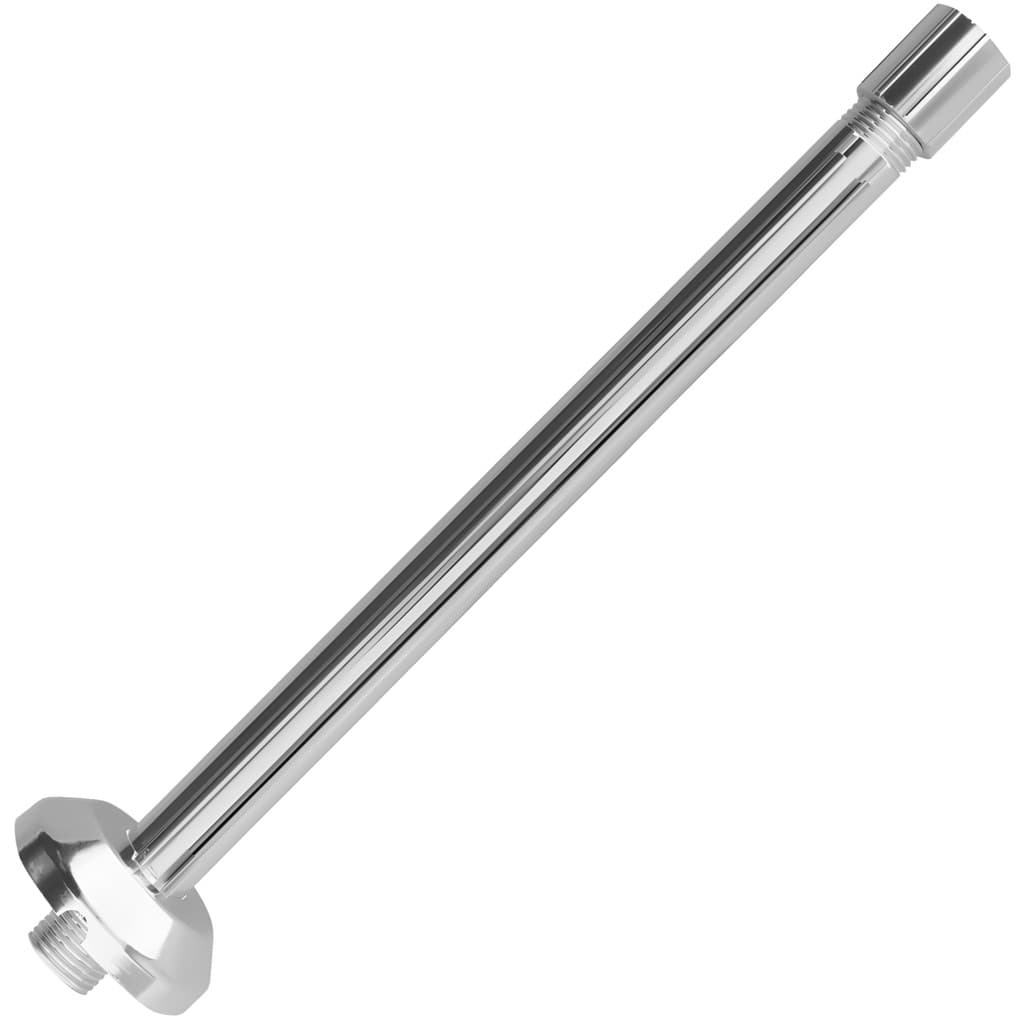 Braço Cano para Chuveiro Alumínio Polido 40cm