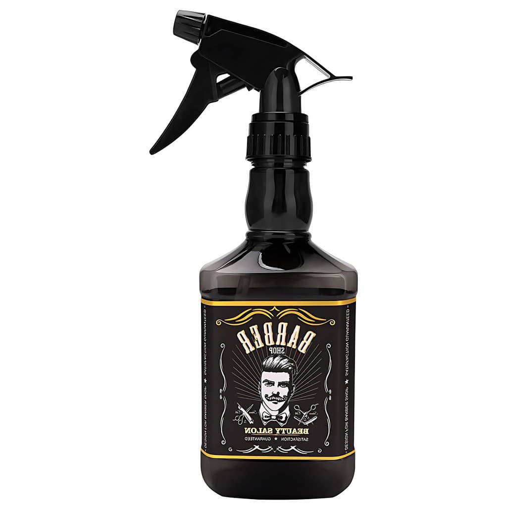 Borrifador Pulverizador Jato de Agua 400ml Preto Fumo