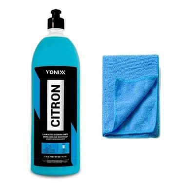 Shampoo Desengraxante Automotivo Citron Vonixx 1,5l + Pano
