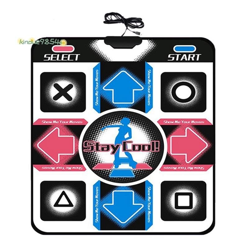 Tapetes De Dança Com Fio USB 11 Teclas Jogo Passo Almofada Cobertor Dançarino