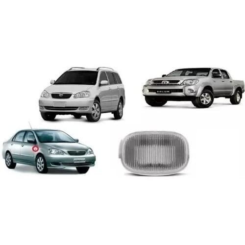 Lanterna Lateral Pisca Toyota Hilux Sw4 2006 Á 2015 Cristal