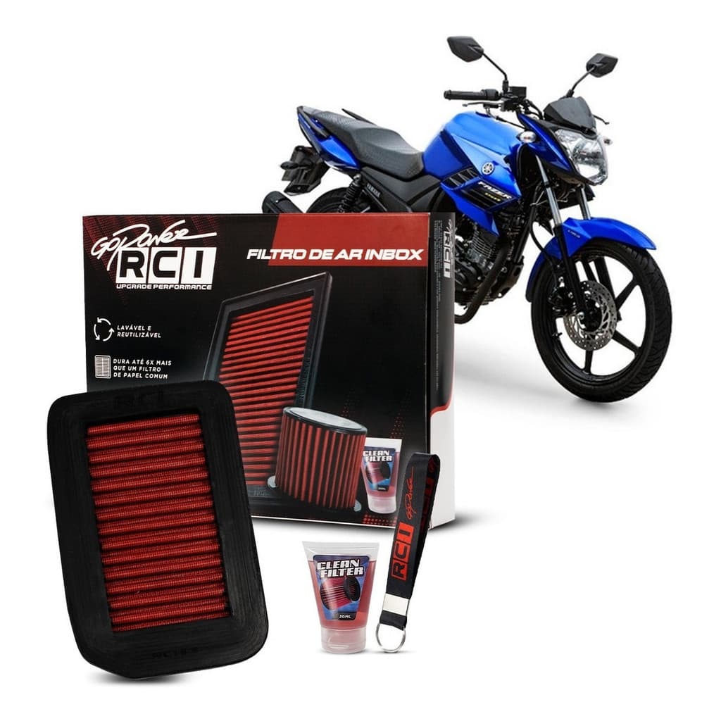 Filtro Ar Esportivo Lavavel Crosser 150 Factor 150 Fazer 150