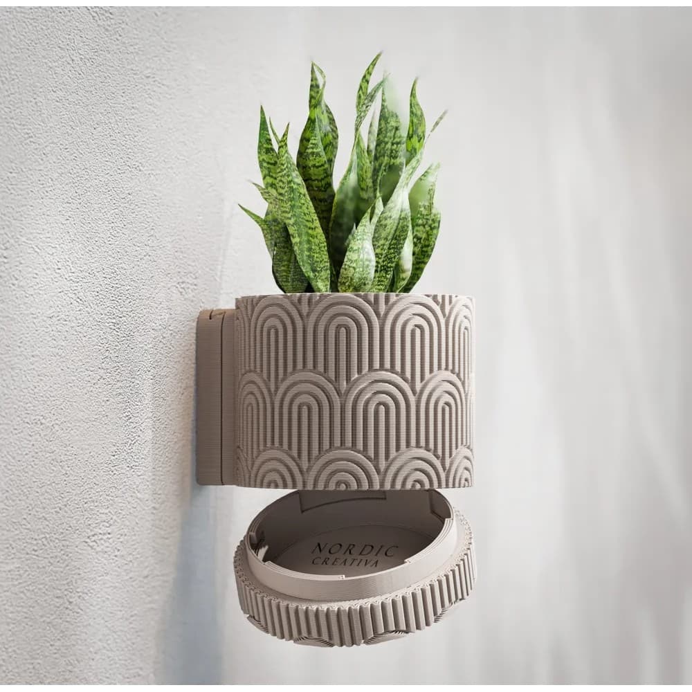Vaso Decorativo para Plantas de Interior e Exterior 3D