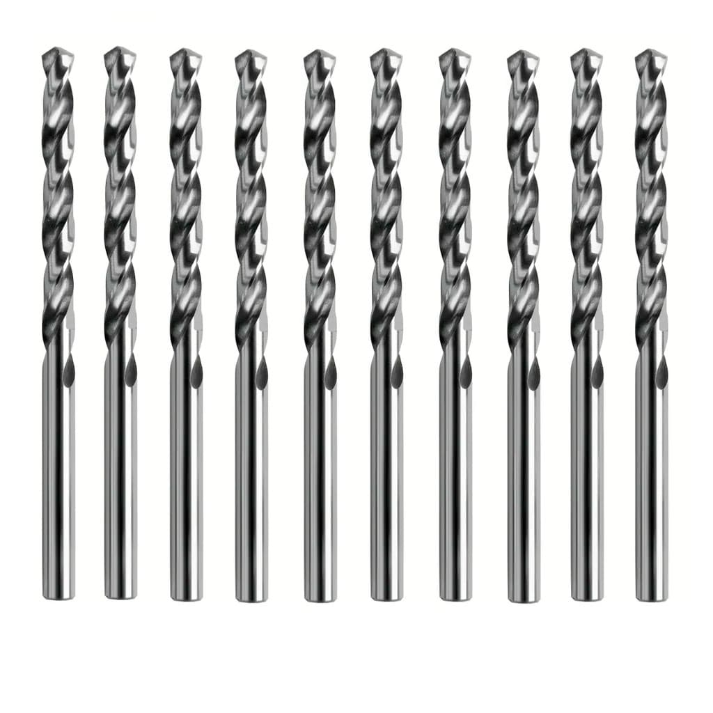 Kit 10 peças Broca Aço Rapido HSS STANDARD 10,0mm