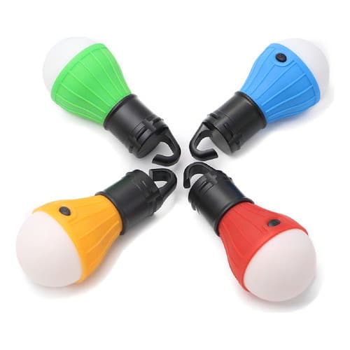 Kit 4 Lampadas Camping Led Pesca Barraca Lanterna Atacado Cor Azul/amarelo/vermelho 0