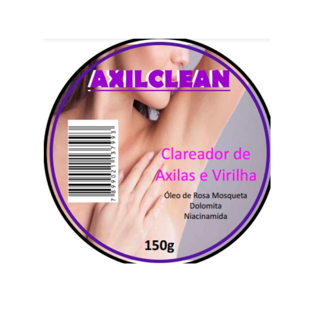 Creme Super Clareador Axilclean Clareamento Corporal Clareadora/Axilas/Pernas/Virilhas